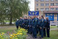 Молебен в Балашихинской части МЧС