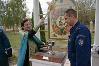 Молебен в Балашихинской части МЧС