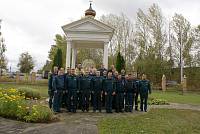 Молебен в Балашихинской части МЧС