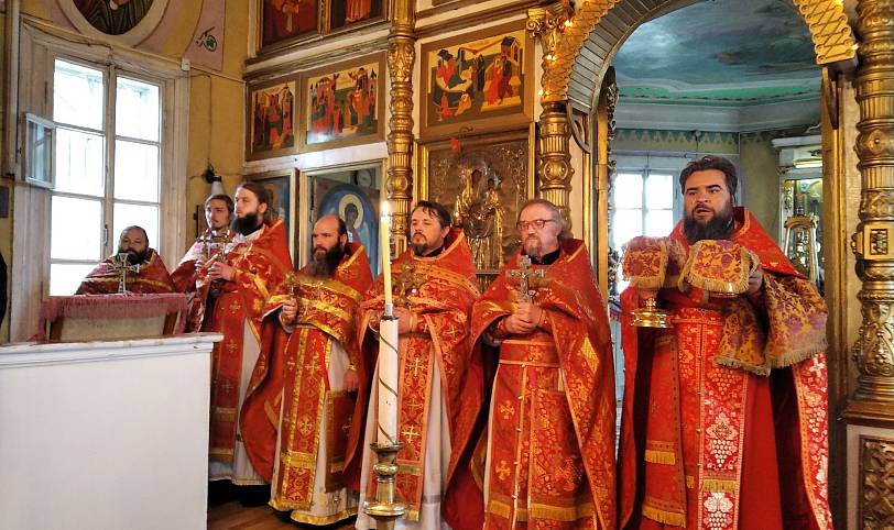 День памяти священномученика Василия Максимова в Никитском храме деревни Кабаново