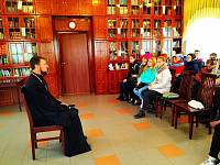 Студенты Щелковского колледжа в храме иконы Божией Матери «Спорительница хлебов»