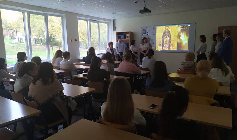 Праздник, посвященный мученицам Вере, Надежде, Любови и Софии, в Щелковском колледже