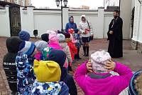 Воспитанники детского сада «Малыш» в храме иконы Божией Матери «Спорительница хлебов» г. Щелково