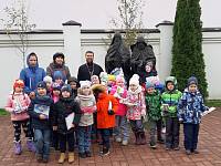 Воспитанники детского сада «Малыш» в храме иконы Божией Матери «Спорительница хлебов» г. Щелково