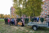 Освящение колоколов для Георгиевского храма поселка Загорянский