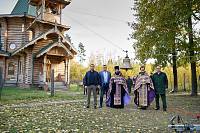 Освящение колоколов для Георгиевского храма поселка Загорянский
