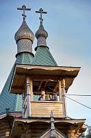 Освящение колоколов для Георгиевского храма поселка Загорянский