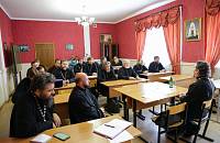 Епархиальный семинар по каноническим вопросам в Орехово-Зуевском благочинии