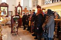 Сотрудники военкомата в храме блаженной Матроны г. Ногинска