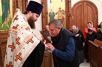 Сотрудники военкомата в храме блаженной Матроны г. Ногинска