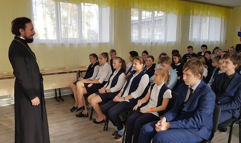 Встреча с учащимися Шатурской школы-интерната