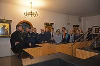 Сотрудники управления Федеральной службы исполнения наказаний в Троицком храме Реутова