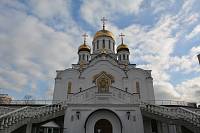 Сотрудники управления Федеральной службы исполнения наказаний в Троицком храме Реутова