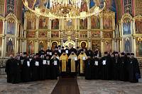 Вручение дипломов на курсах повышения квалификации священнослужителей в Ногинске