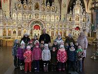 Экскурсия воспитанников детского сада № 57 «Светлячок» в Троицкий собор г. Щелково