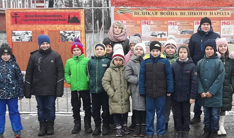 День юного героя Подмосковья в храме блаженной Ксении Петербургской г. Орехово-Зуево