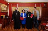 Подписание договора о сотрудничестве с Демиховской детской школой искусств