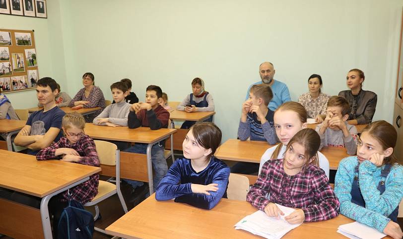 Патриотическое мероприятие в Тихвинском храме Ногинска