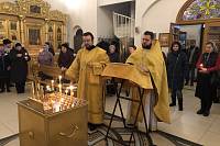 Панихида в Александро-Невском храме Балашихи