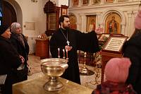 Новогодний молебен в храме блаженной Матроны в Ногинске