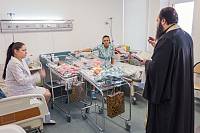 Поздравление рожениц в Балашихинском родильном доме