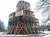 Молебен в Серафимовском храме села Федино