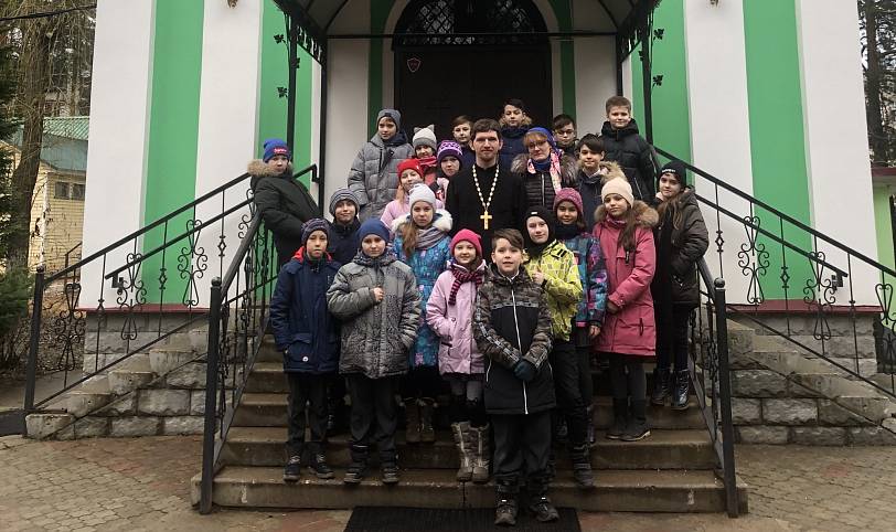 Урок «Основ православной культуры» в Саввинском храме Балашихи