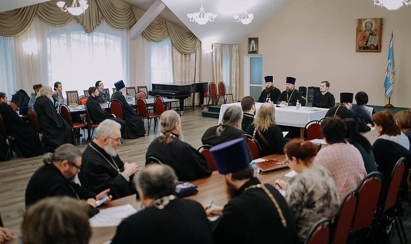 Рабочая встреча духовенства и бухгалтеров приходов Богородского благочиния