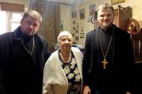 Поздравление блокадников в Балашихе