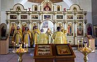 Освящение иконостаса в Крестовоздвиженском храме г. Орехово-Зуево