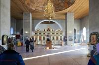 Освящение иконостаса в Крестовоздвиженском храме г. Орехово-Зуево