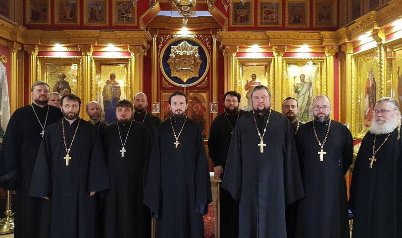 Братское совещание духовенства Шатурского благочиния