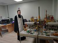 Освящение завода пластификаторов в Рошале