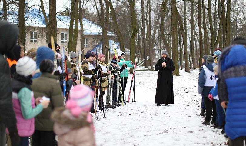Соревнования по биатлону в Богородском благочинии