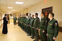 Встреча с военнослужащими в поселке Загорянский