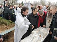 Отпевание игумена Иова (Кузьмина)