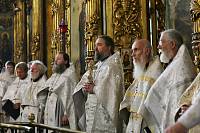 Отпевание протоиерея Евгения Абехтикова