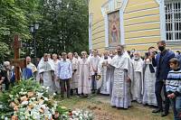 Отпевание протоиерея Евгения Абехтикова