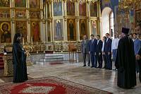 Вручение аттестатов православным гимназистам в Ногинске