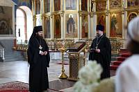 Вручение аттестатов православным гимназистам в Ногинске