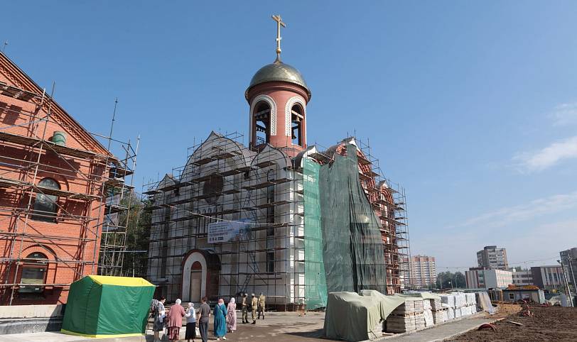 Престольный праздник Князь-Владимирского храма Балашихи