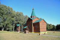 Богослужение в Александро-Невском храме на территории воинской части