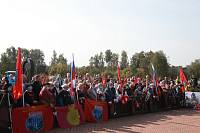 Траурный митинг на Богородском кладбище