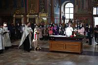 Отпевание председателя совета ветеранов Богородского округа Марьяна Курашевича