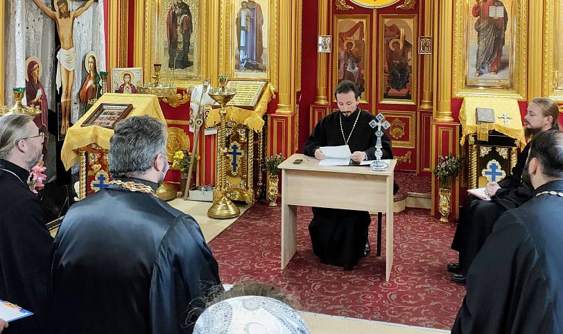 Братское совещание духовенства Шатурского благочиния