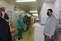 Молебен в филиале госпиталя имени Н. Н. Бурденко в г. Ногинск-9