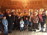 101-летний юбилей прихожанки храма деревни Новое