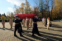 Перезахоронение останков красноармейцев в г. Щелково