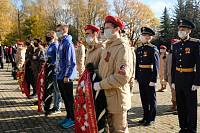 Перезахоронение останков красноармейцев в г. Щелково