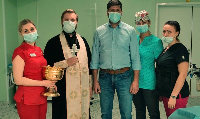 Освящение операционного бокса в Орехово-Зуеве